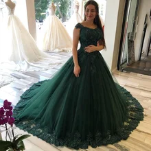 Сине-зеленый бальное платье вечернее платье с короткими цельнокроеными рукавами с квадратным вырезом аппликация из кружевного тюля саудовско-Аравийский платье для выпускного бала Vestidos Longo