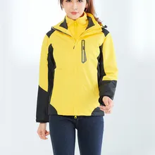 Лыжные сноубордические куртки женские ветрозащитные водонепроницаемые толстые теплые куртки для лыжников уличная походная куртка зимняя одежда