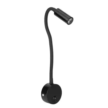 

bar led led aluminium 3W 220V LED Flexible Adjustable Reading Gooseneck Light Lighting for Bedroom led barre led