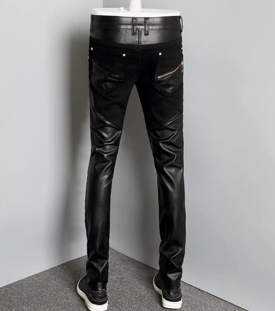 Details 66+ half jeans half leather pants in.eteachers
