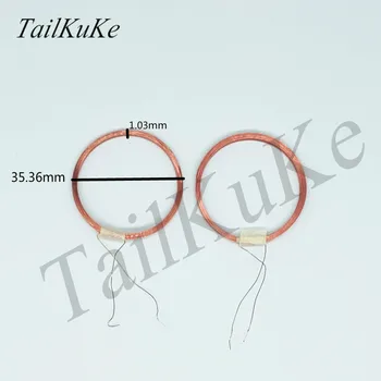 

10pcs 125 KHZ Card Reader Anti-theft Lock Antenna Access Control Machine ID Self-adhesive Coil 32MM Customized