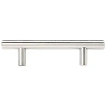 Stainless Steel Cabinet Handles 100 250mm Kitchen Door Furniture Straight Knobs Pull T Hardware Handle Bar E4Z8