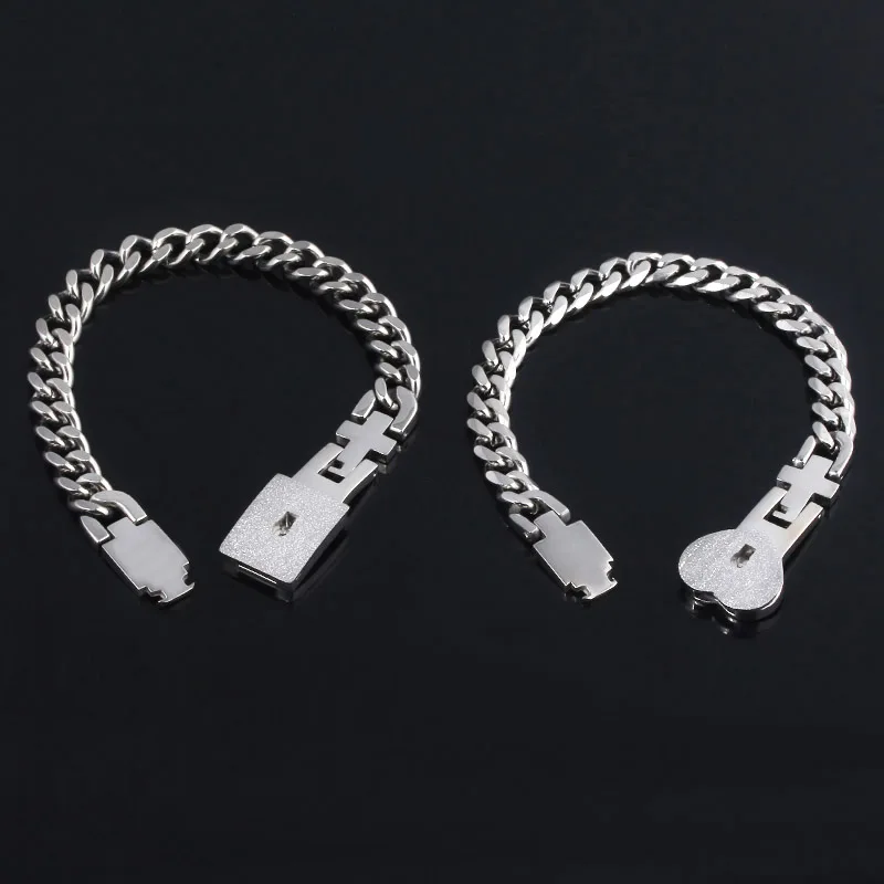 Handmade love-Lock Charm Bracelets For Women Men Padlock Retractable Rope  Bracelet Bangle Couple Jewelry - AliExpress