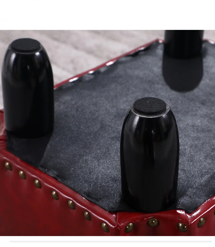 Антикварный кожаный квадратный табурет бытовой диван модный креативный silla para maquillaje туалетный стул секс мебель скамейка пуфик