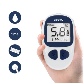 

Health Care Electronic Digital Handheld Blood Glucose Monitor Diabetes Test Meter Monitor Kit With 50 FREE test strip