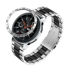 Чехол против царапин для samsung Galaxy Watch 46 мм/42 мм S3 Frontier faces скорость и время ободок кольцо Стильный чехол