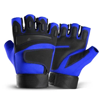 

Half Finger Racing Motorcycle Riding Gloves Bicycle Mountain Bike Bicycle Touch Wear-resisting And Skid-resisting Cycling Gloves
