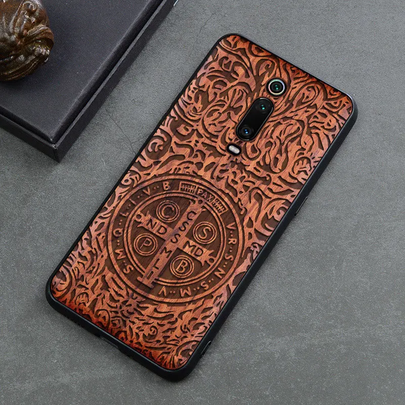 Резной деревянный чехол для Xiao mi redmi k20/K20 Pro противоударный чехол TPU бампер чехол для Xiaomi mi 9t чехол деревянный футляр mi 9T Pro