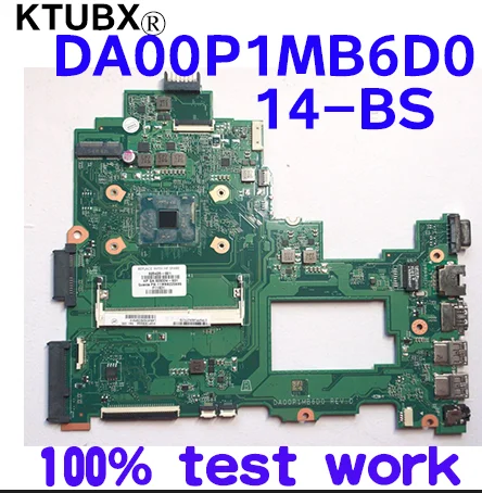 Материнская плата DA00P1MB6D0 для HP 14 BS серии BS043N материнская ноутбука DDR3L