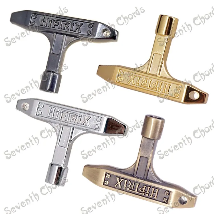 1 Pz Drum Skin Tuning Key Jazz Drum Set Tool Key Key-Chrome-Gun Color-Gold-Bronzo Per Scegliere