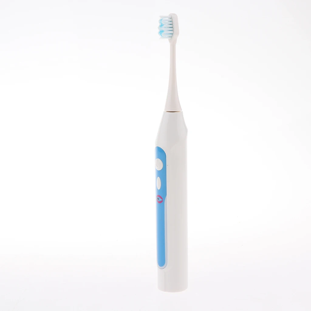 Electric Oral Care Toothbrush Hygiene +3 Tooth Brush Heads US Plug Rechargeable Sonic Toothbrush with Toothbrush Base