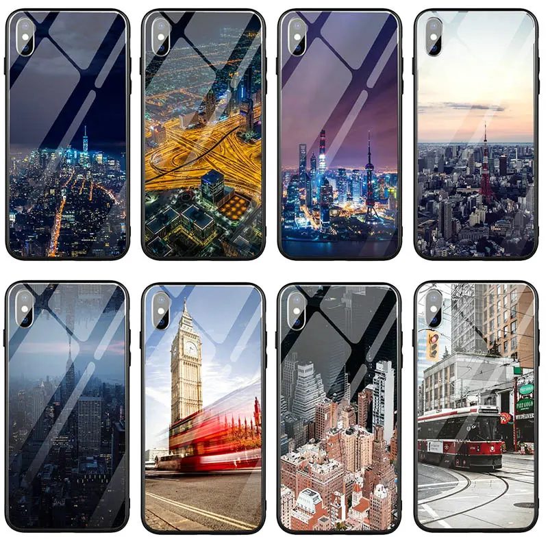 Чехол для телефона из закаленного стекла iPhone X XR XS 11 Pro Max 8 7 6 6S Plus чехлы потрясающий