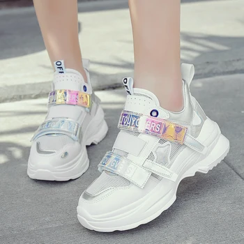 

LZJ Women Vulcanize Shoes Wild Women Flats Sneakers Shoes White Women Shoes Comfort Women Sneakers Platform Sneaker Size 35-40