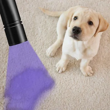 

3 Light Modes Portable Mini LED UV Light LED UV Flashlight Money Check Purple Light Ultraviolet Lamp