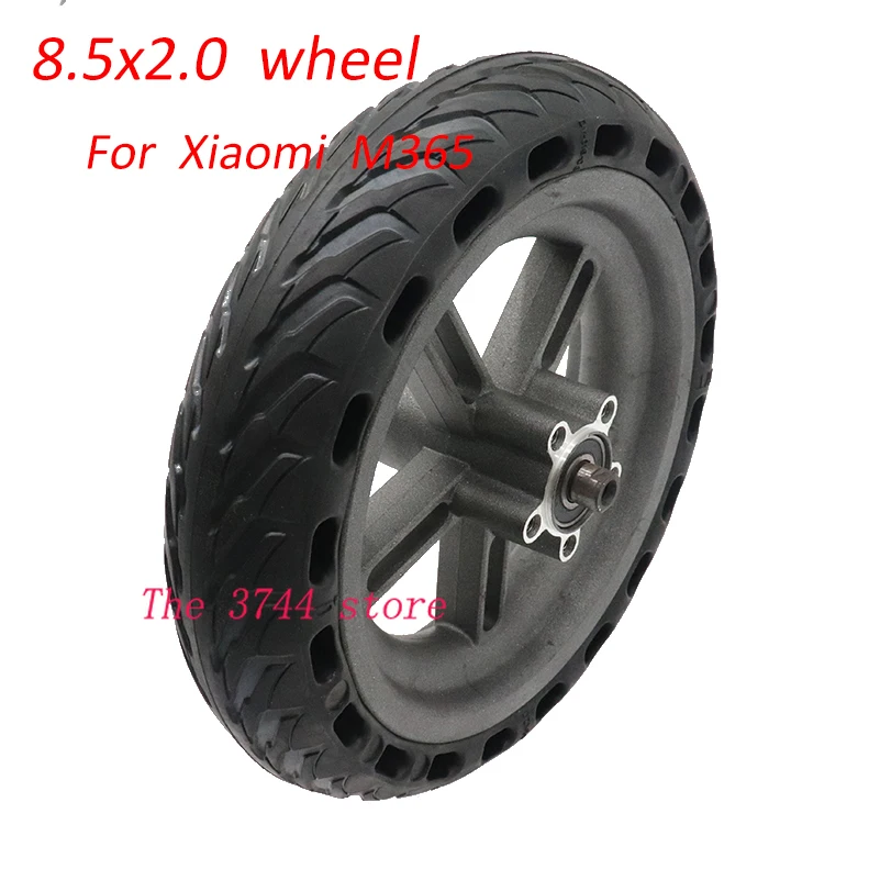 

8.5 inch 8.5x2.0 for Xiaomi M365 electric scooter tire solid hole shock absorber non pneumatic 8 1 / 2x2 durable wheel