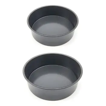 

Bread Loaf Toast Mold Carbon Steel Pie Pizza Baking Pan Nonstick Cake Making Round Tray Pastry Removable Bottom Mould
