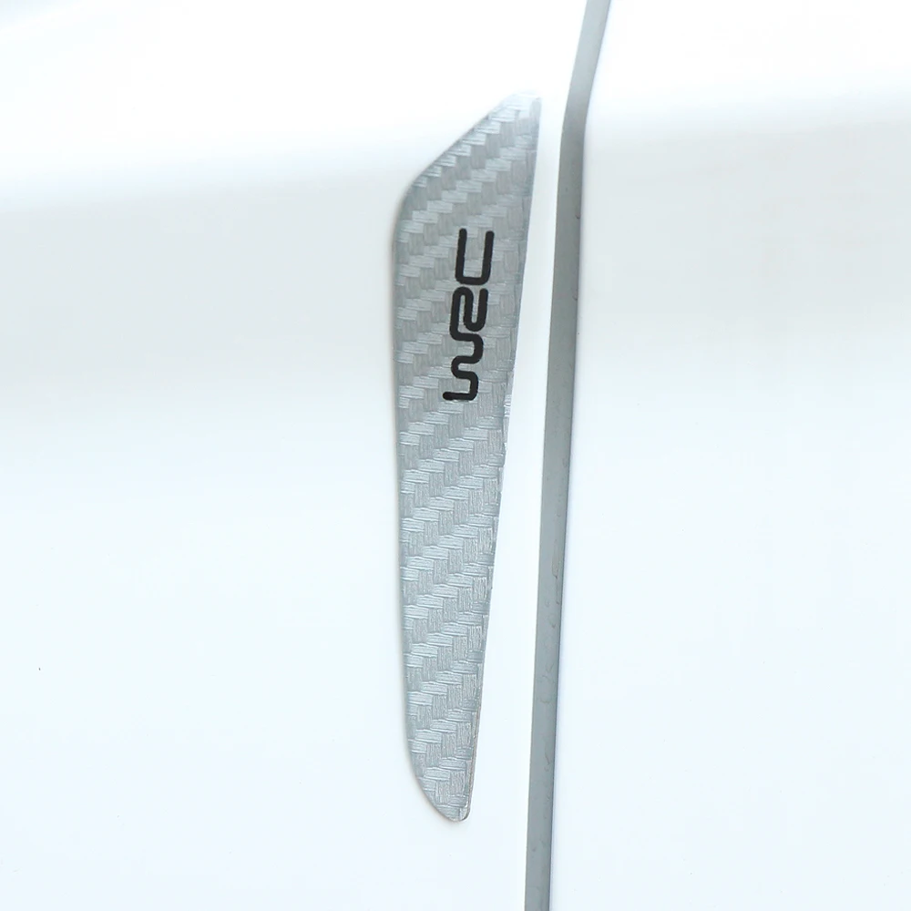 4PCS Car Side Door Edge Protector Protective Strip Scrape Guard Bumper Guards Handle Cover for VW Toyota Honda Peugeot BMW car door edge guards car door protector car door anti collision strip car door edge protector car door rubber protector