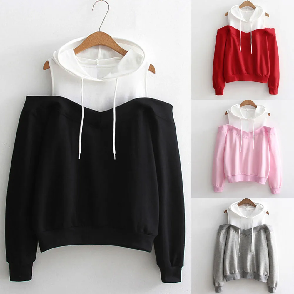 bts off the shoulder hoodie