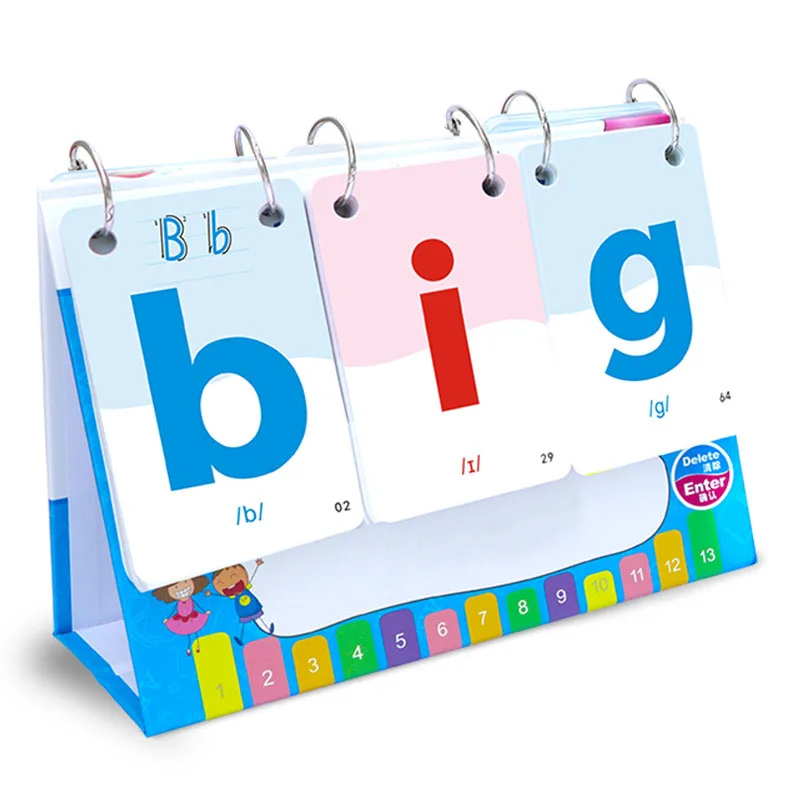 Montessori Learning English Cards Alphabet Spelling Words Kids Games Spelling Word Early Educational Toys 1