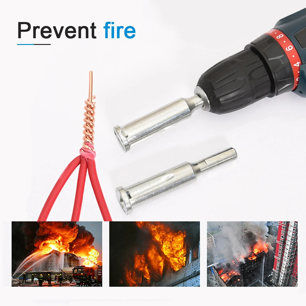

2~5 Hole Electrician Universal Automatic Twisting Wire Stripping Doubling Machine Connector General Electrical Wire Twist Tool