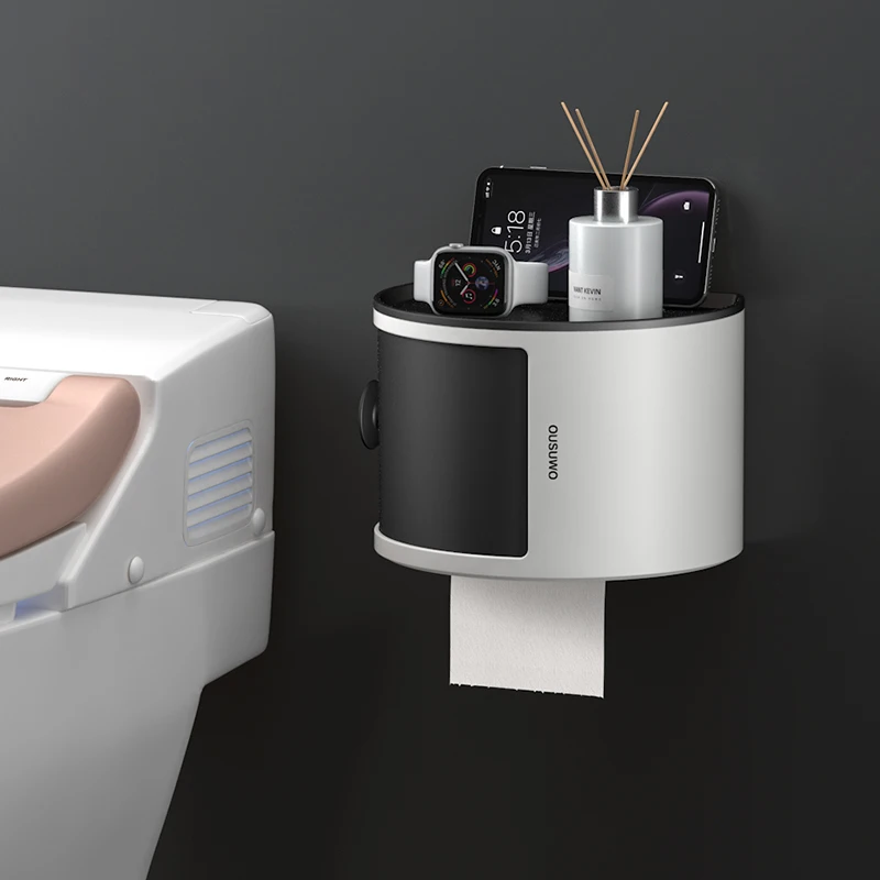 

Многофункциональная коробка для салфеток, полка для ванной, стеллаж для хранения, органайзер для ванной комнаты, водонепроницаемый настенный