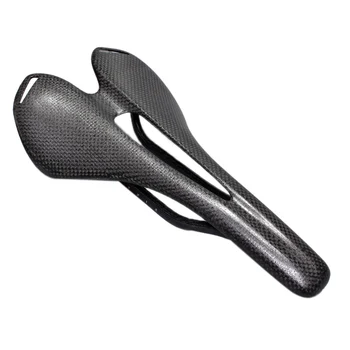 

Full Carbon Fiber Bike Saddle Lightweight Matte Bicycle Saddle Seat Cushion for MTB Road Bike Folding Bike