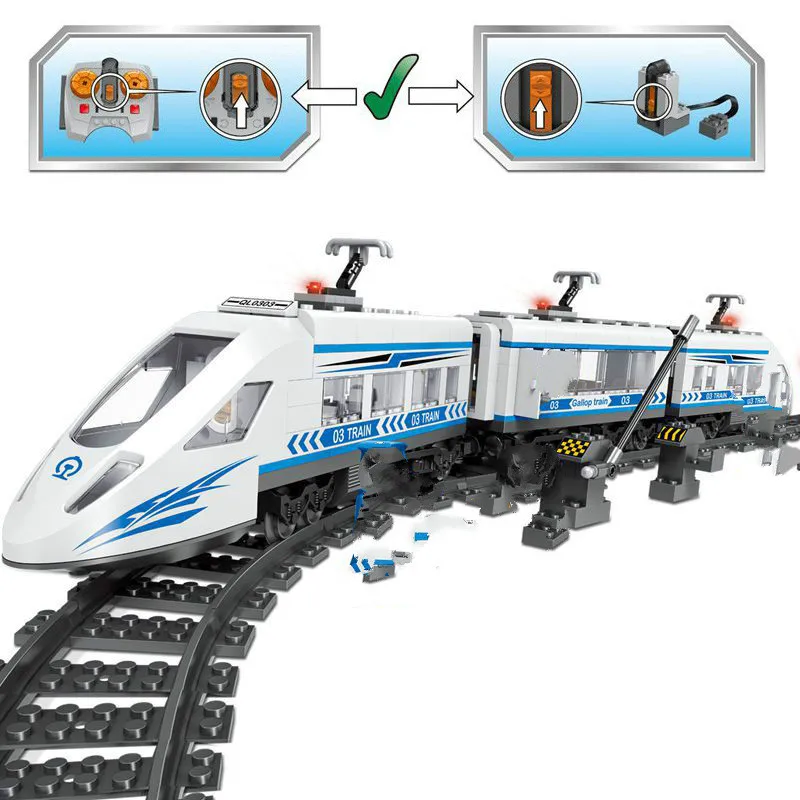 power rails train set