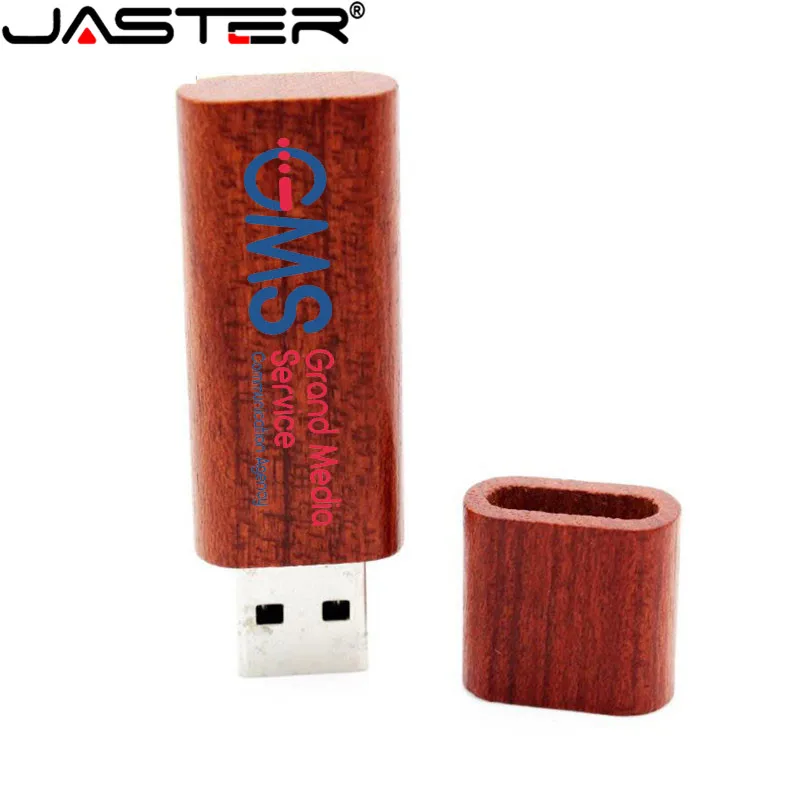 USB флеш накопитель JASTER в деревянной бамбуковой коробке 4/8/16/32/64 ГБ|USB
