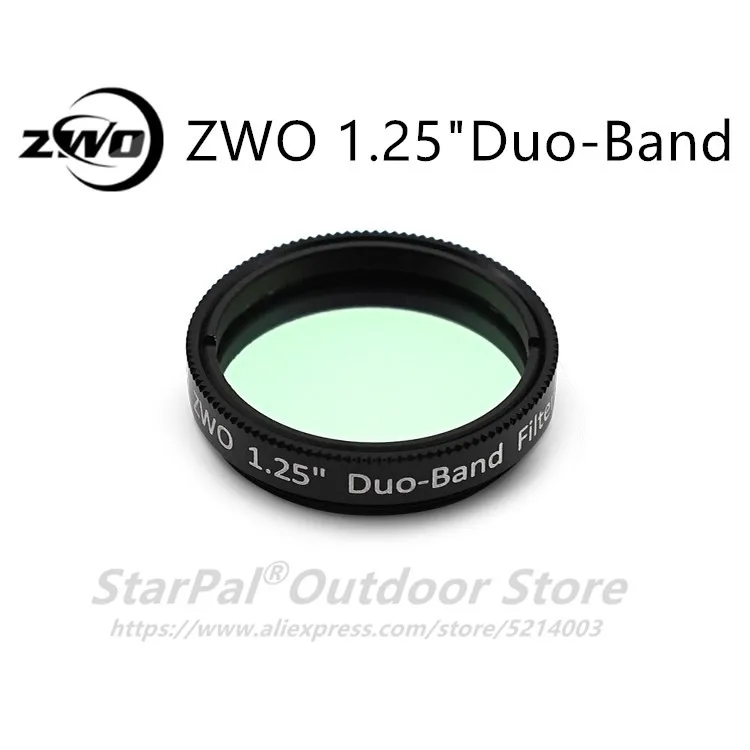 ZWO Duo Band Filter 1.25 デュオバンドフィルター Amazon | ZWO デュオバンドフィルター (1.25インチ) | ZWO | 望遠鏡用