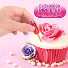 

50 pieces of 4ml plastic squeeze pipette dropper jam syringe Voor Aardbei bakery special Ijs Chocolade TLSM