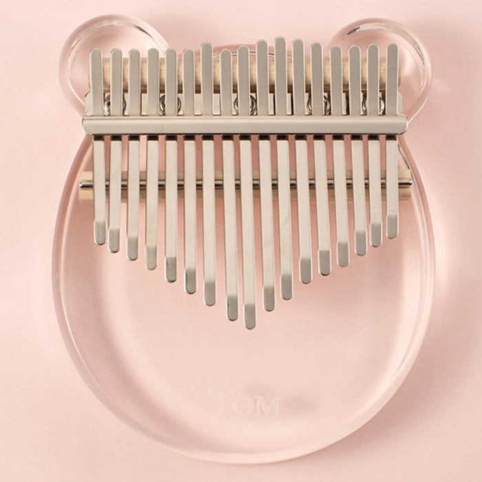Transparent Animal Modele Kalimba Pouce Piano Avec 17 Cles Dessin Anime Chat Ours Forme Educatif Pouce Piano Jouet Instrument De Musique Aliexpress