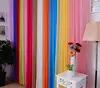 15 Color 2023 new Rainbow Curtain Tulle Door Window Curtain Drape Panel Sheer Scarf Valances Modern bedroom Living Room Curtains 3