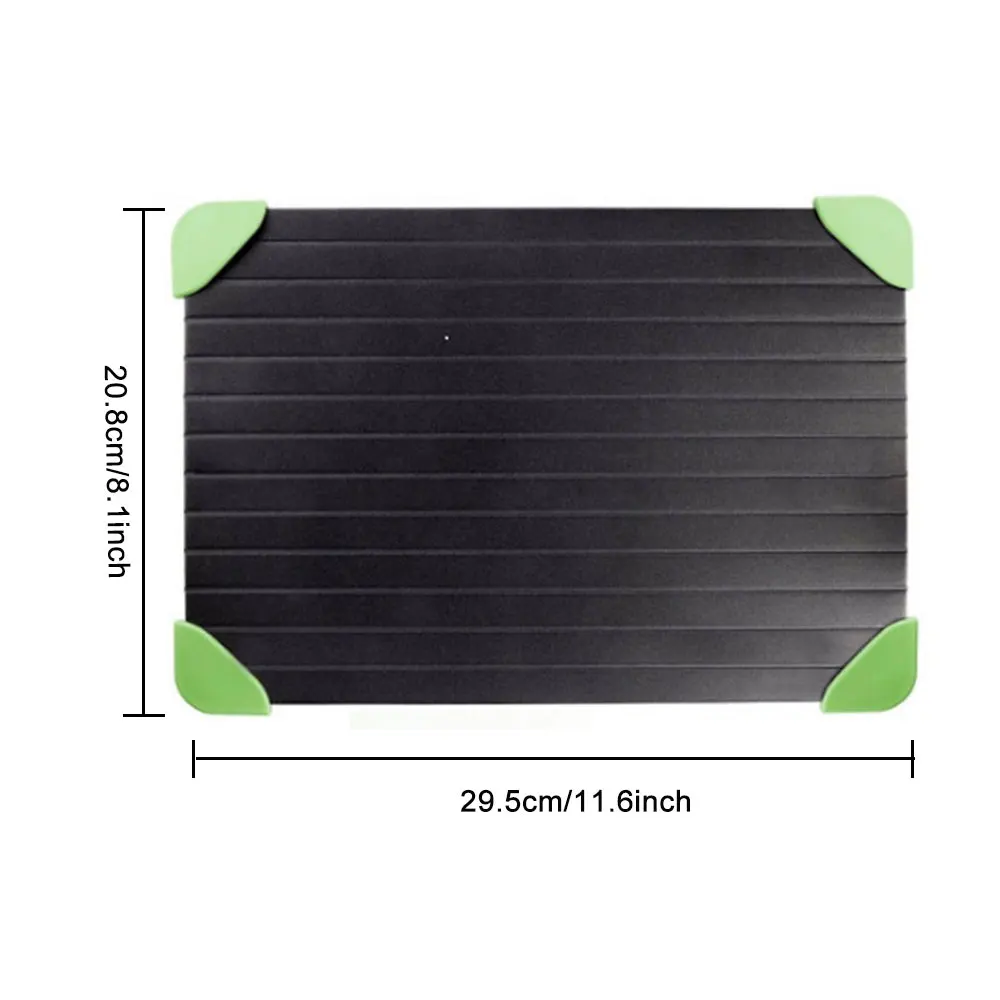 2-в-1 быстрое размораживание лоток для мяса разделочная доска быстрого безопасности Поддон Для Оттаивания быстрая тарелка для разморозки для замороженных продуктов мясо Кухня инструмент - Цвет: M and angle
