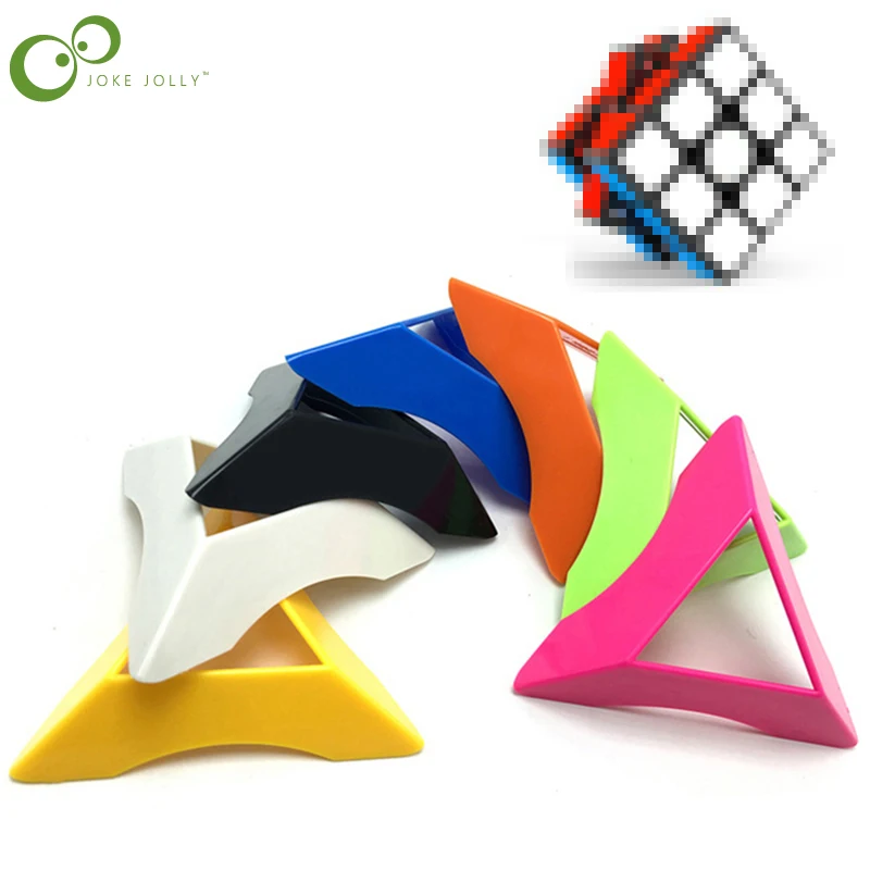 Цветной 2x2 3x3 4x 4 кубическая подставка высококачественный скоростной волшебный