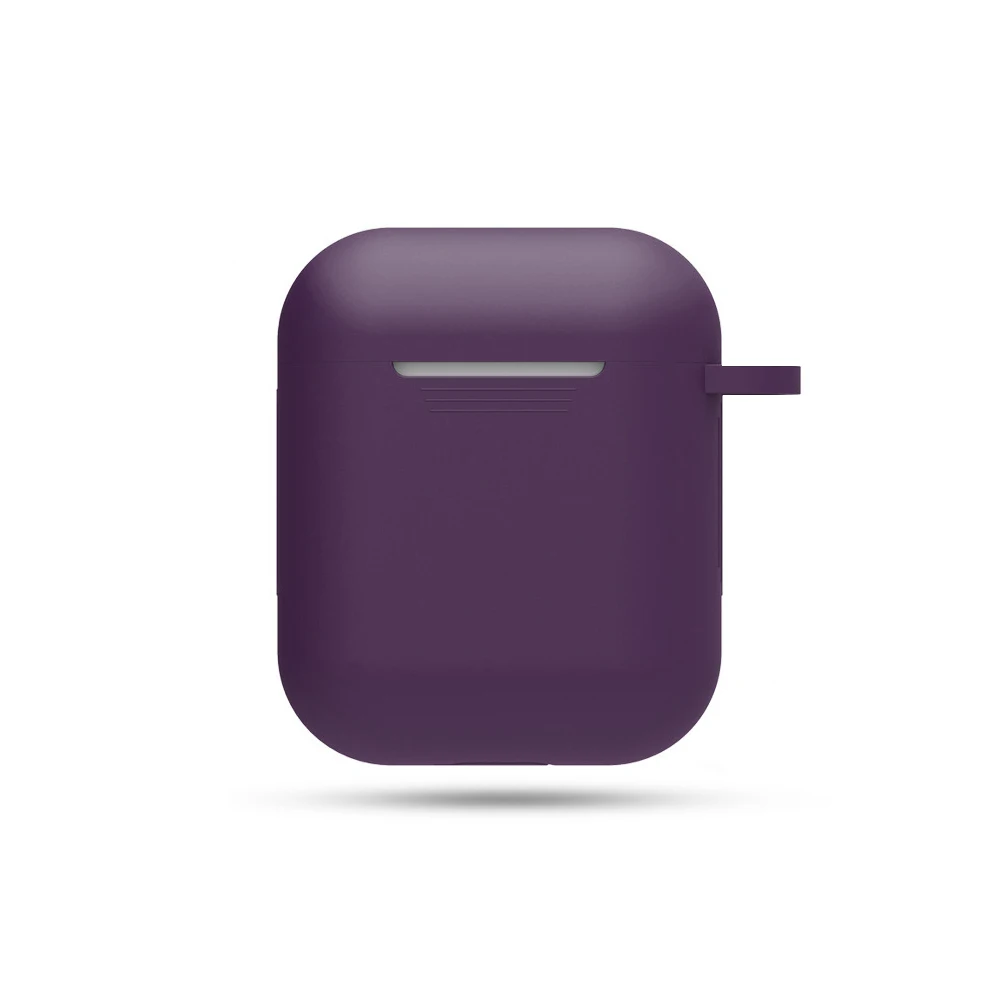 Charm purple Чехол для наушников для Apple AirPods, чехол, настоящие беспроводные Bluetooth наушники для Air Pods, защитный чехол, аксессуары для AirPod - Цвет: Charm purple