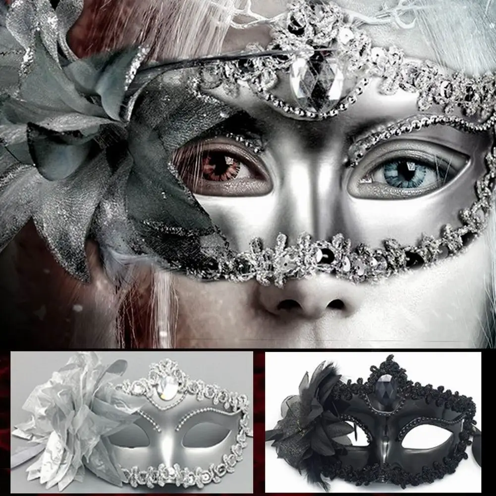 Венецианские маскарадные маски для мужчин и женщин Phantom Half-Face маска для маскарада шары партии