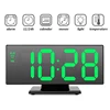 Digital Alarm Clock LED Mirror Electronic Alarm Clocks Large LCD Display Digital Table Clock with Calendar Temperature ► Photo 2/6