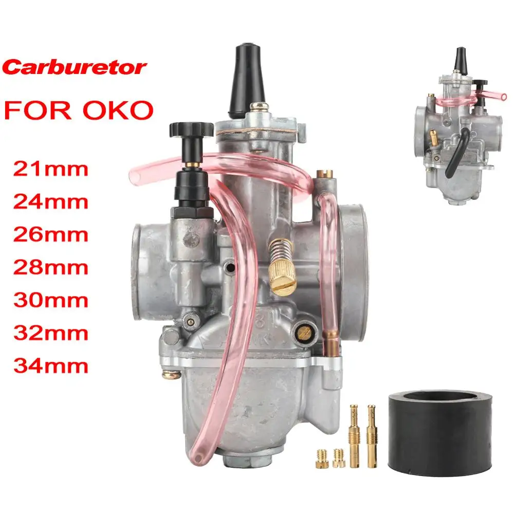 MotorcycleCarburetorCarburadorWithPowerJetForOKO2124262830