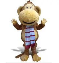 Usta małpa kostiumy maskotki małpa kreskówka odzież kostiumy reklamowe Halloween urodziny tanie i dobre opinie Adult Zwierzęta i błędy