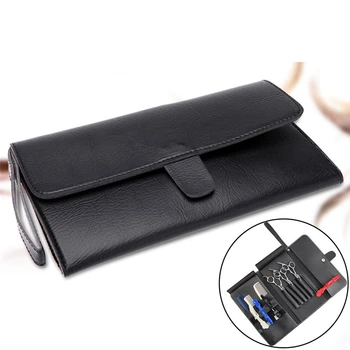 

PU Leather Hairdressing Tools Bags Hair Scissor Case Waist Pack Pouch Holder Hair Styling Tools Accessories