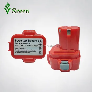 

1300mAh NI-CD 9.6V PA09 Battery For Makita Replacement Rechargeable Power Tools Battery Packs 9122 9120 9100 9100A 9101