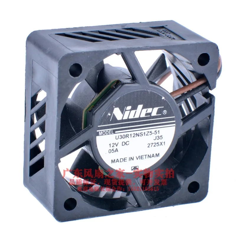 Оригинальный U30R12NS1Z5-51 3 см 3015 12V 0.05A малое оборудование вентилятор охлаждения |