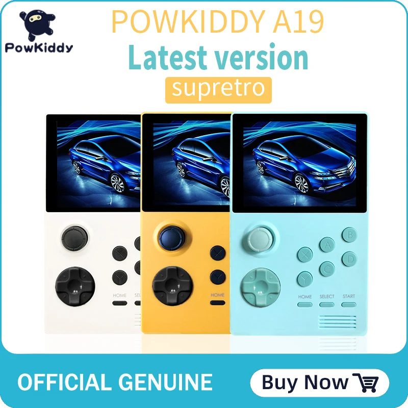 Приставка POWKIDDY A19 Pandora's Box Android supretro портативная игровая консоль IPS экран