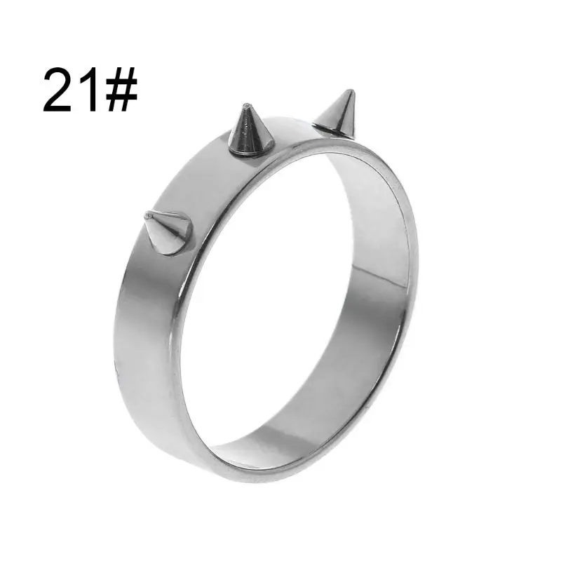 Self-Defense Ring Portable Finger Weapons Survival Outdoor Emergency Glass Breaking Punk Rings Protector M5TB