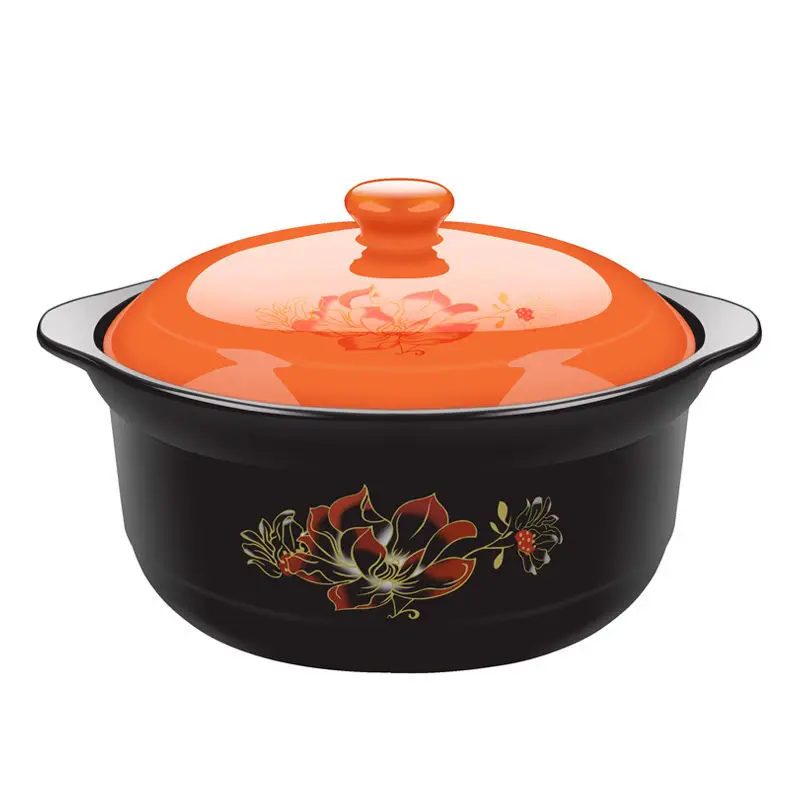 

Casserole Cooker Household Gas Ceramic Soup Pot Casserole Soup Pot Fire Heat Resistant Jar Hotpot Kitchen Pots Cooking Pots and