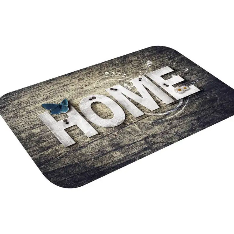 Anti-slip Home Kitchen Mat Bathroom Carpet Entrance Balcony Garden Hotel Doormat Tapete Bedroom Area Rugs Machine Wash - Цвет: E