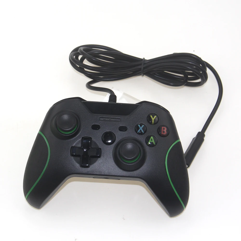 Для Xbox One контроллер USB проводной геймпад игровой контроллер Джойстик с полной вибрацией для Xbox One PC Windows 10