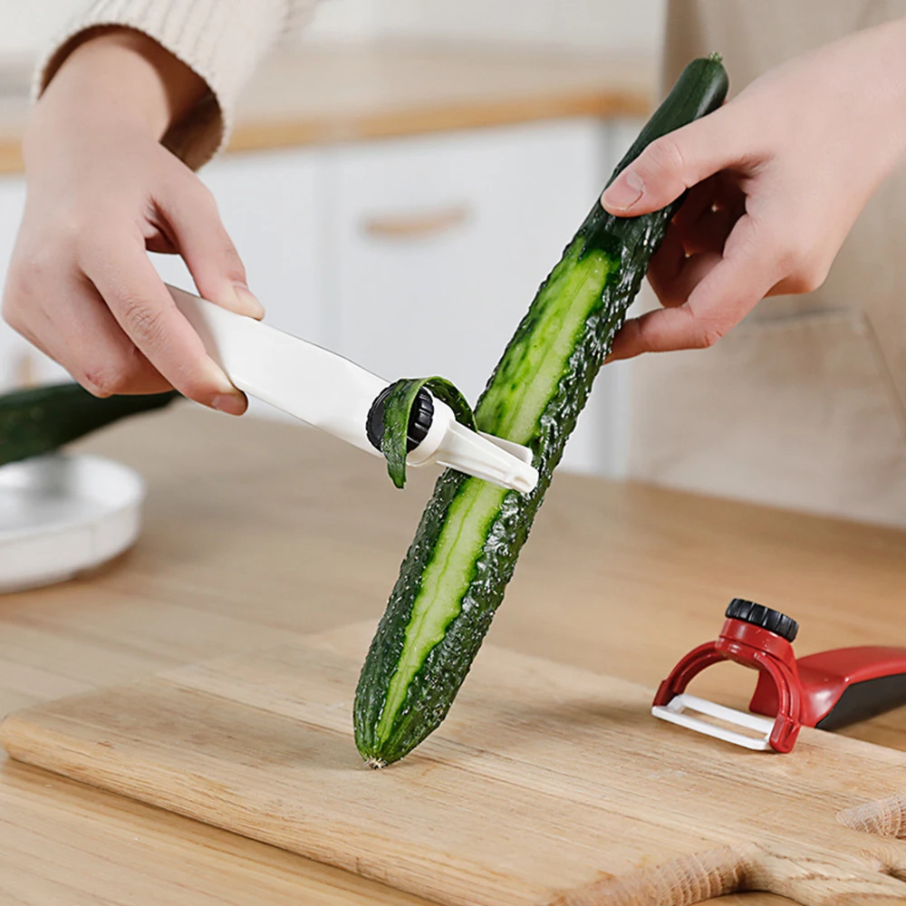 

180° Rotatable Cutter Head Peeler Fruit Peeling Knife Potato Scraping Knife Multi-function Vegetable Melon Fruit Planer