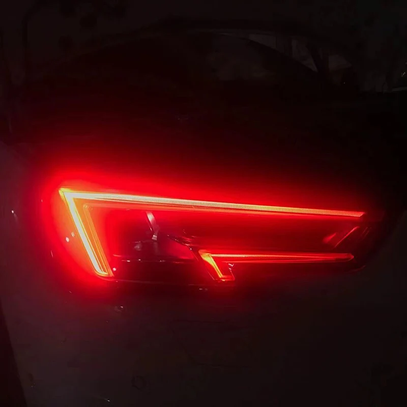 HIGH QUALITY  Icedriver for AUDI A4 RS4 DRL RGB multicolor LED boards 2017-2019 daytime running lights Red Blue D