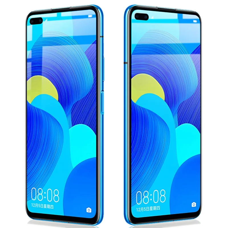 Imak Pro+ полноэкранная панель из клея закаленное стекло для huawei Nova 6 Nova6 SE Олеофобное